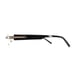 Technolite Eyeglasses Frames TFD 1017 GM Gunmetal Gray Black Rimless 54-18-140