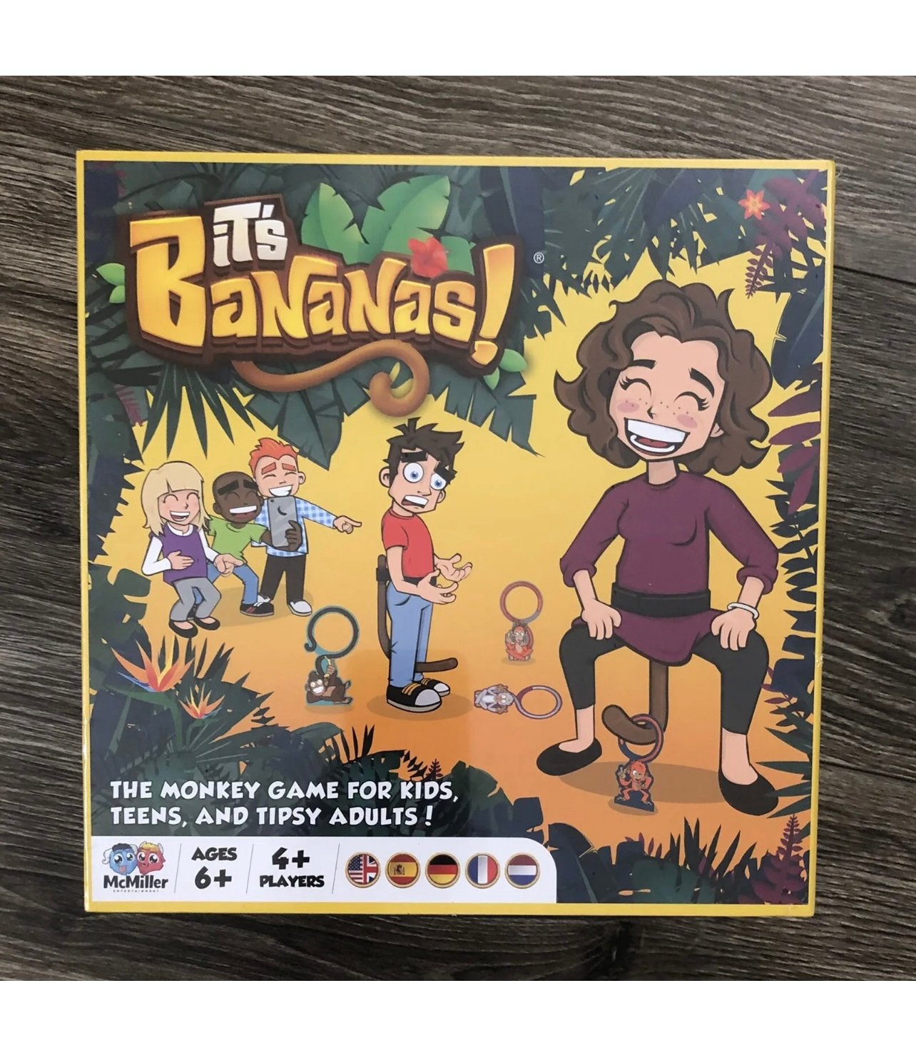 It's Bananas! The Monkey Tail Game For Kids Teens Tipsy Adults Played NEW
