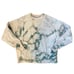 Men's Vintage Champion Reverse Weave Green Tie Dye Crewneck L/XL