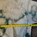 Men's Vintage Champion Reverse Weave Green Tie Dye Crewneck L/XL