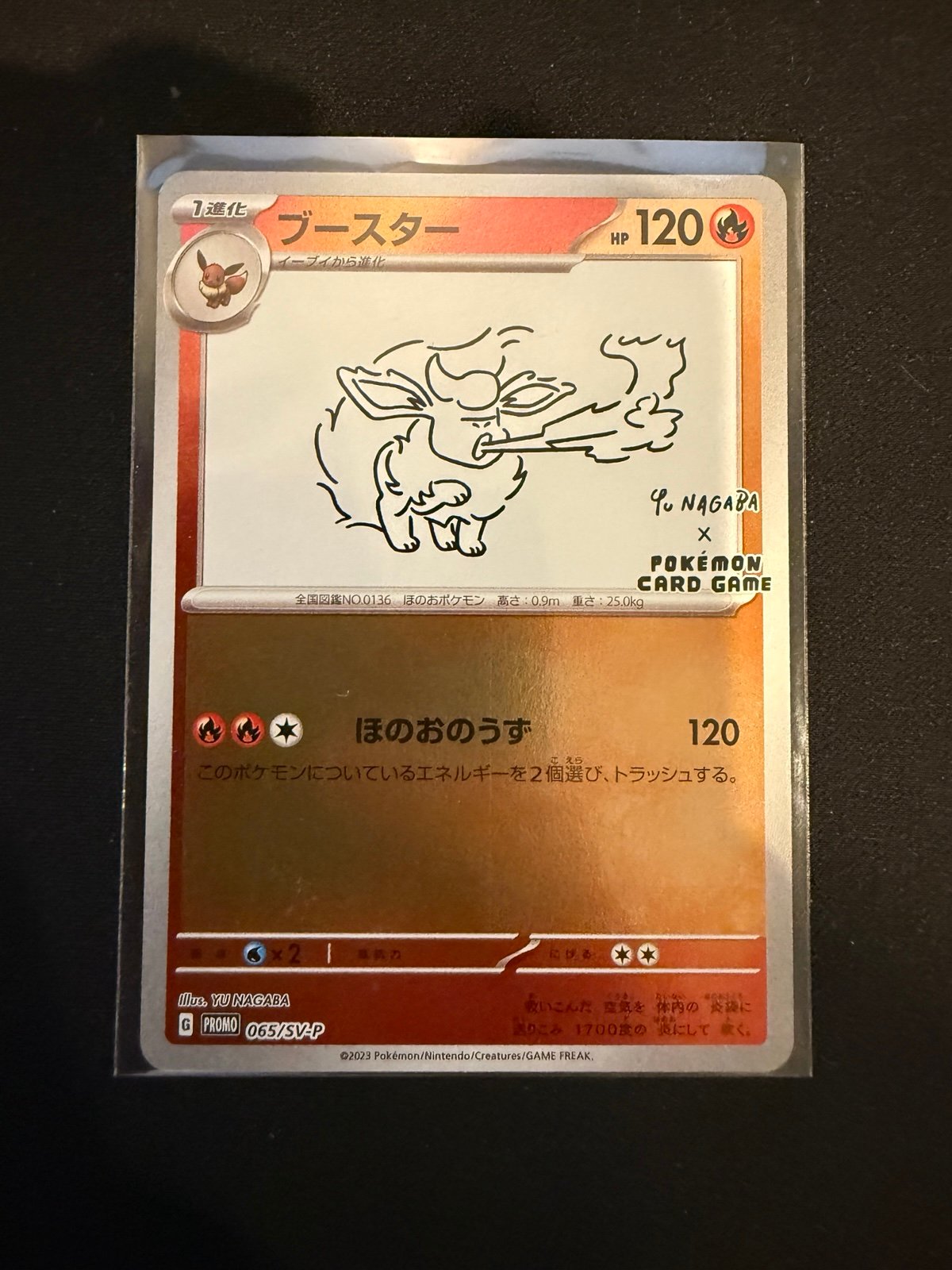 pokemon japanese Yu Nagaba flareon