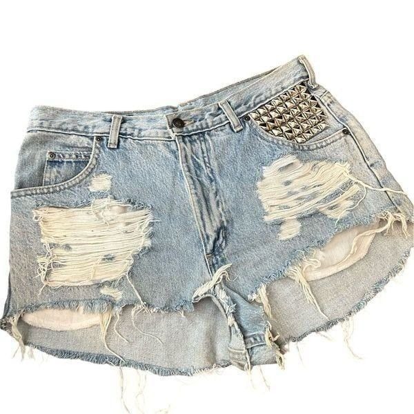Lands End Studded Shorts