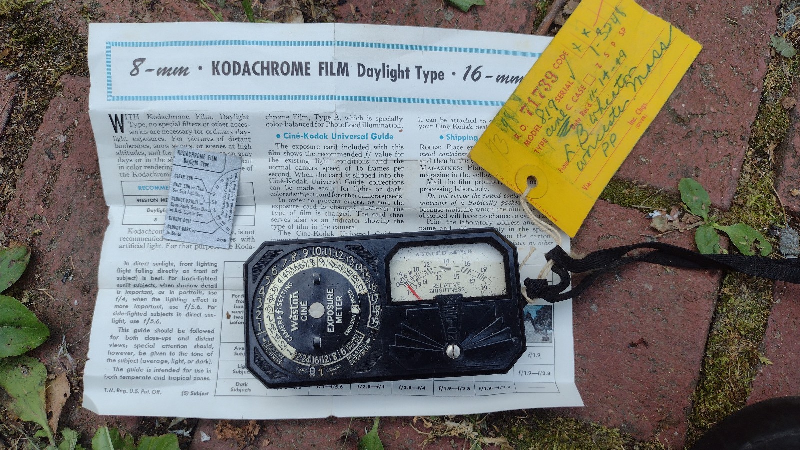 Weston exposure meter model 819