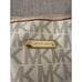 Michael Kors Signature Hobo Shoulder Bag Vanilla Cream Beige Gold Hardware