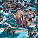 Vintage RJC Hawaiian Shirt Size Large Cotton Style 104 1990s