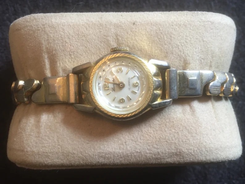 Vintage Lucerne Gold plated Cocktail style ladies watch
