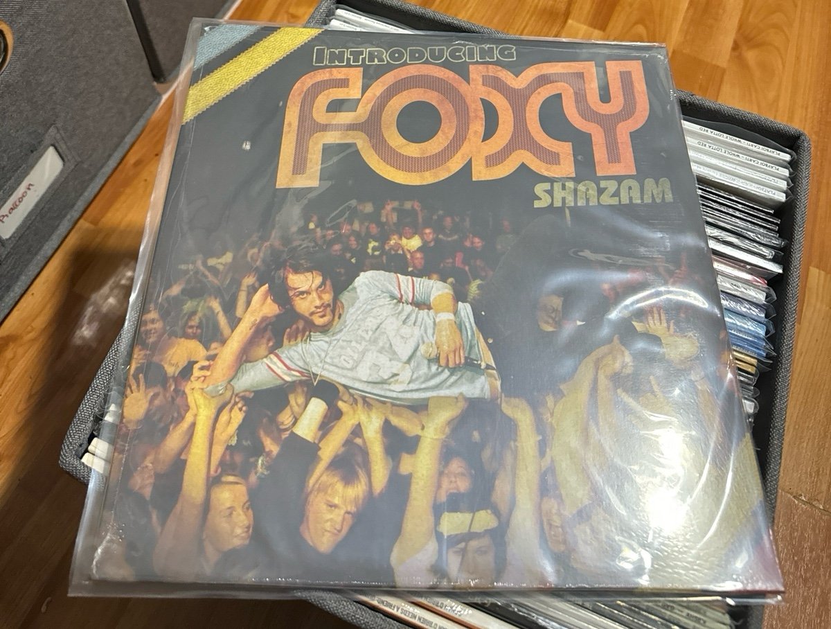 Introducing Foxy Shazam ORANGE Vinyl Record LP /200 New Sealed Mint Limited