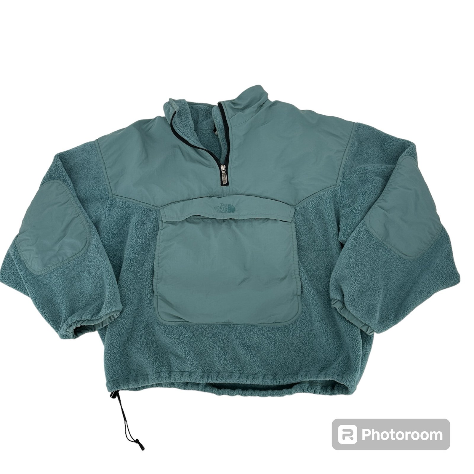 The North Face Vintage Blue Fleece Pullover Medium