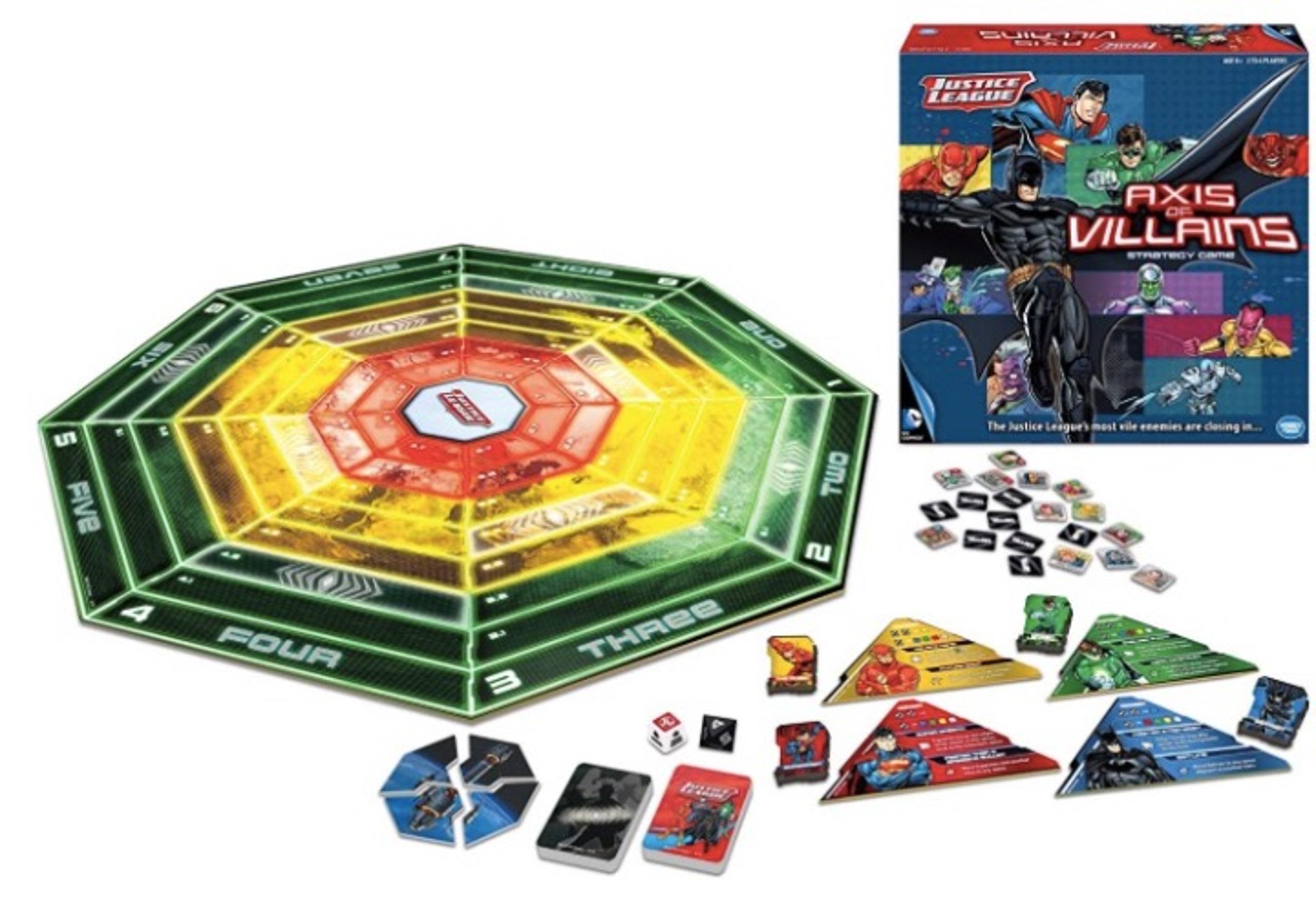 Justice League AXIS OF VILLAINS Game NEW