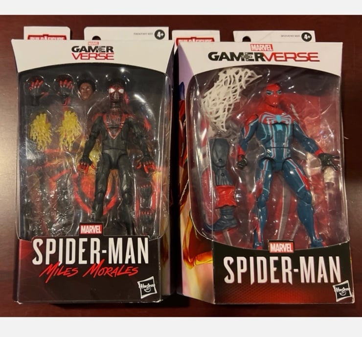 Marvel Legends GAMERVERSE SPIDER-MAN VELOCITY SUIT & MILES MORALES
