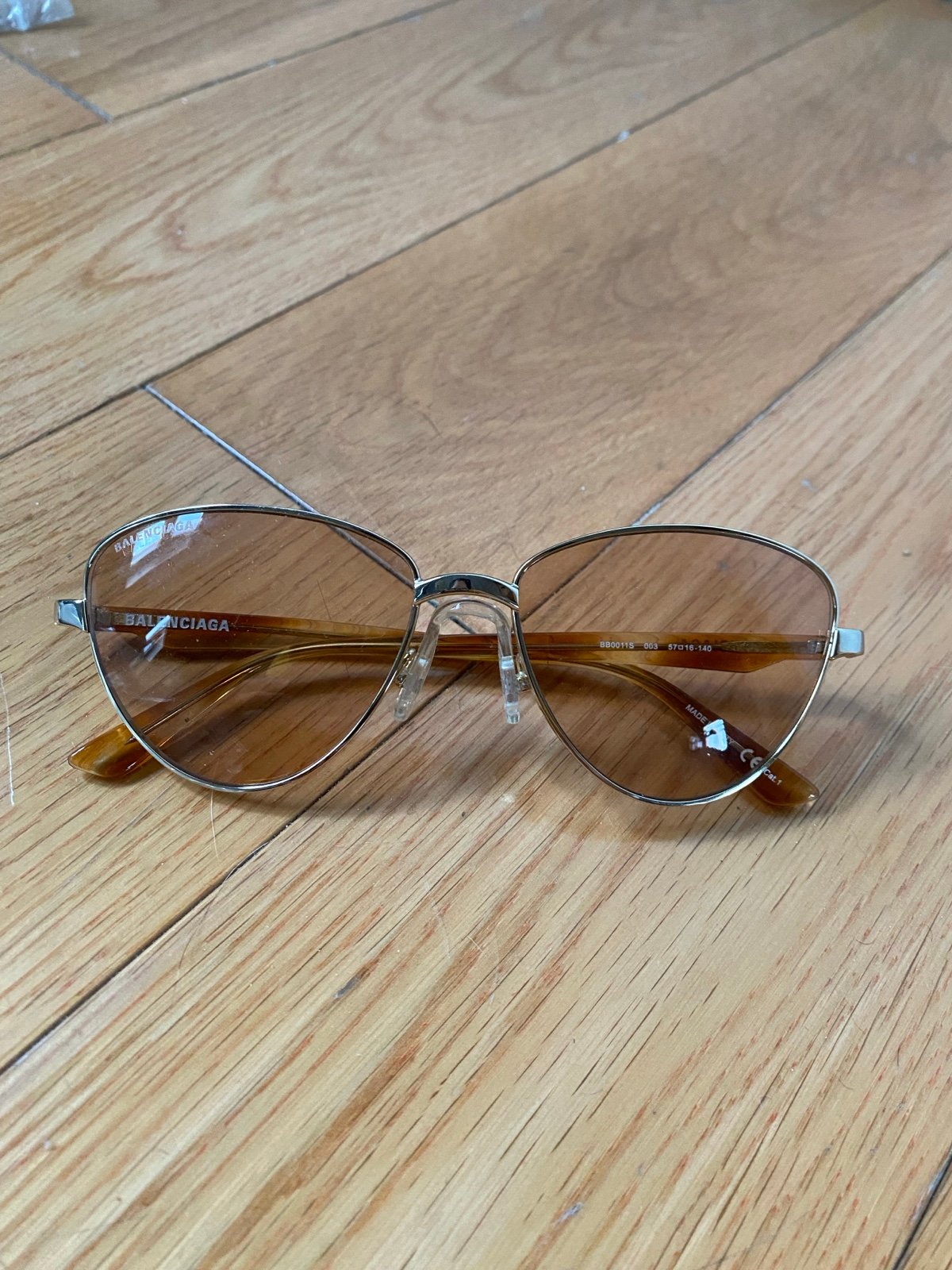 Sunglasses Balenciaga slight cat eye aviator timeless