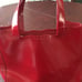 Furla red leather bag