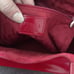 Furla red leather bag