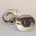 vintage 925 sterling silver navajo signed Irv Monte white buffalo post earrings