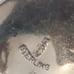 vintage 925 sterling silver navajo signed Irv Monte white buffalo post earrings