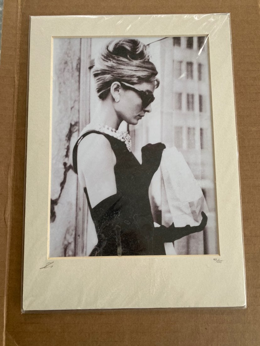 Aubrey Hepburn Lithograph