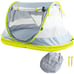 Pop up Kids Beach Tent with Mat UPF 50+ Sun Shelter Mosquito Net, Mat & 2 Stakes
