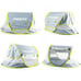 Pop up Kids Beach Tent with Mat UPF 50+ Sun Shelter Mosquito Net, Mat & 2 Stakes