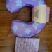 Travel pillow and journal stoney clover