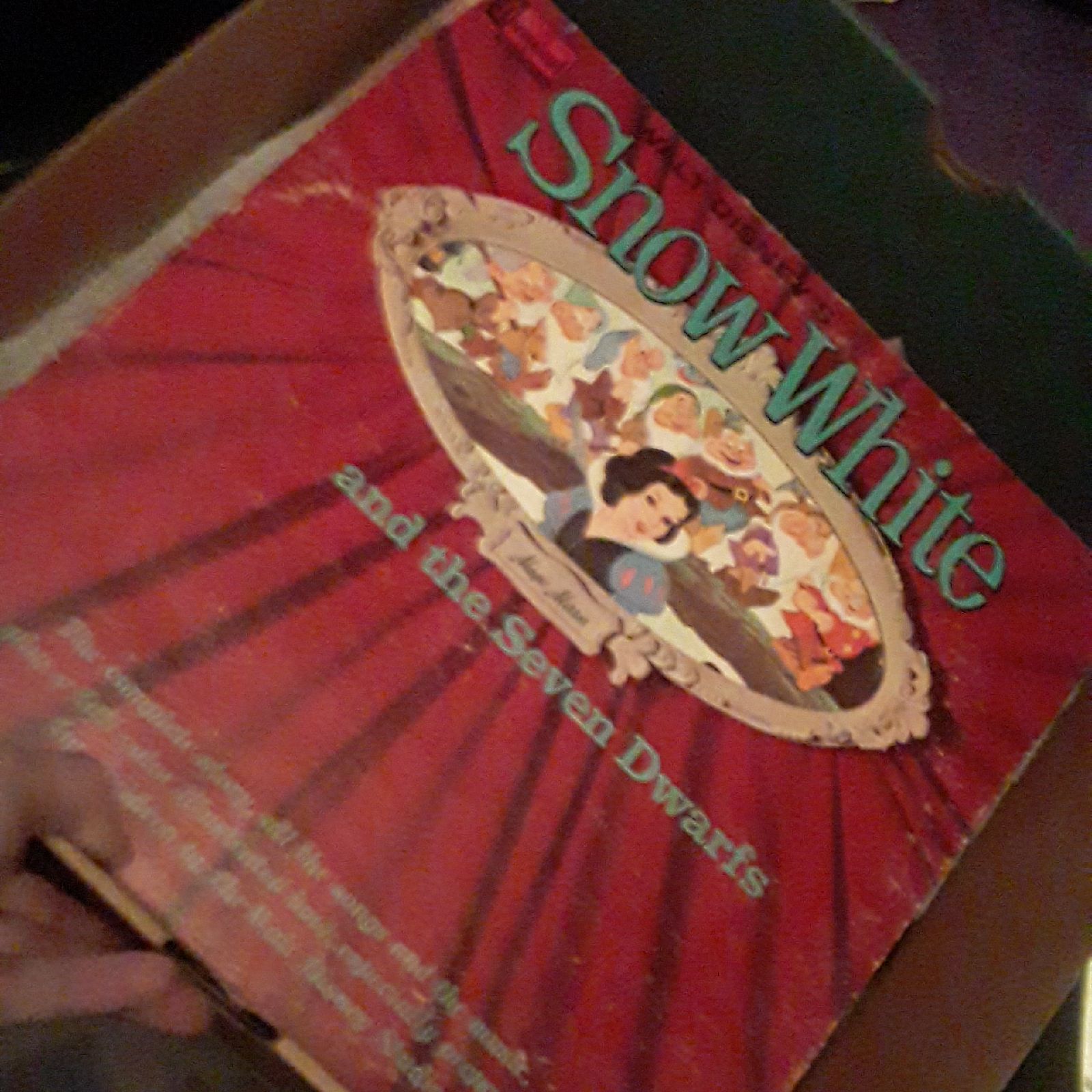 1962 Snow White Record