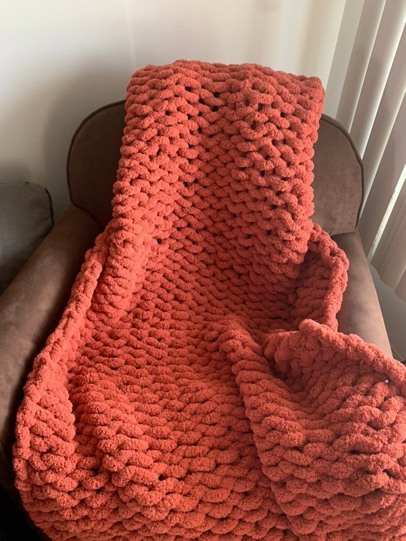 Chunky Knit Blanket