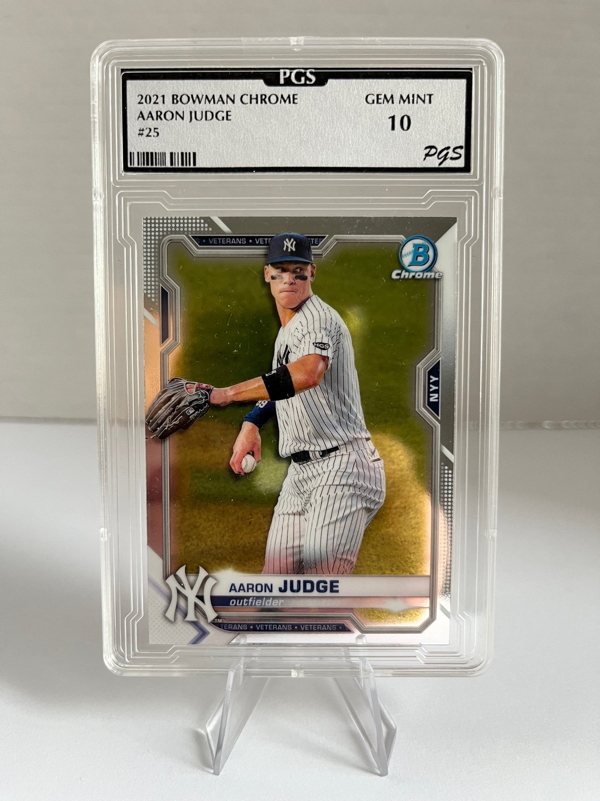10 days return Chrome Bowman Judge Aaron Graded MVP Yankees NY Toys & Collectibles 10 days return Chrome Bowman Judge Aaron Graded MVP Yankees NY Toys & Collectibles