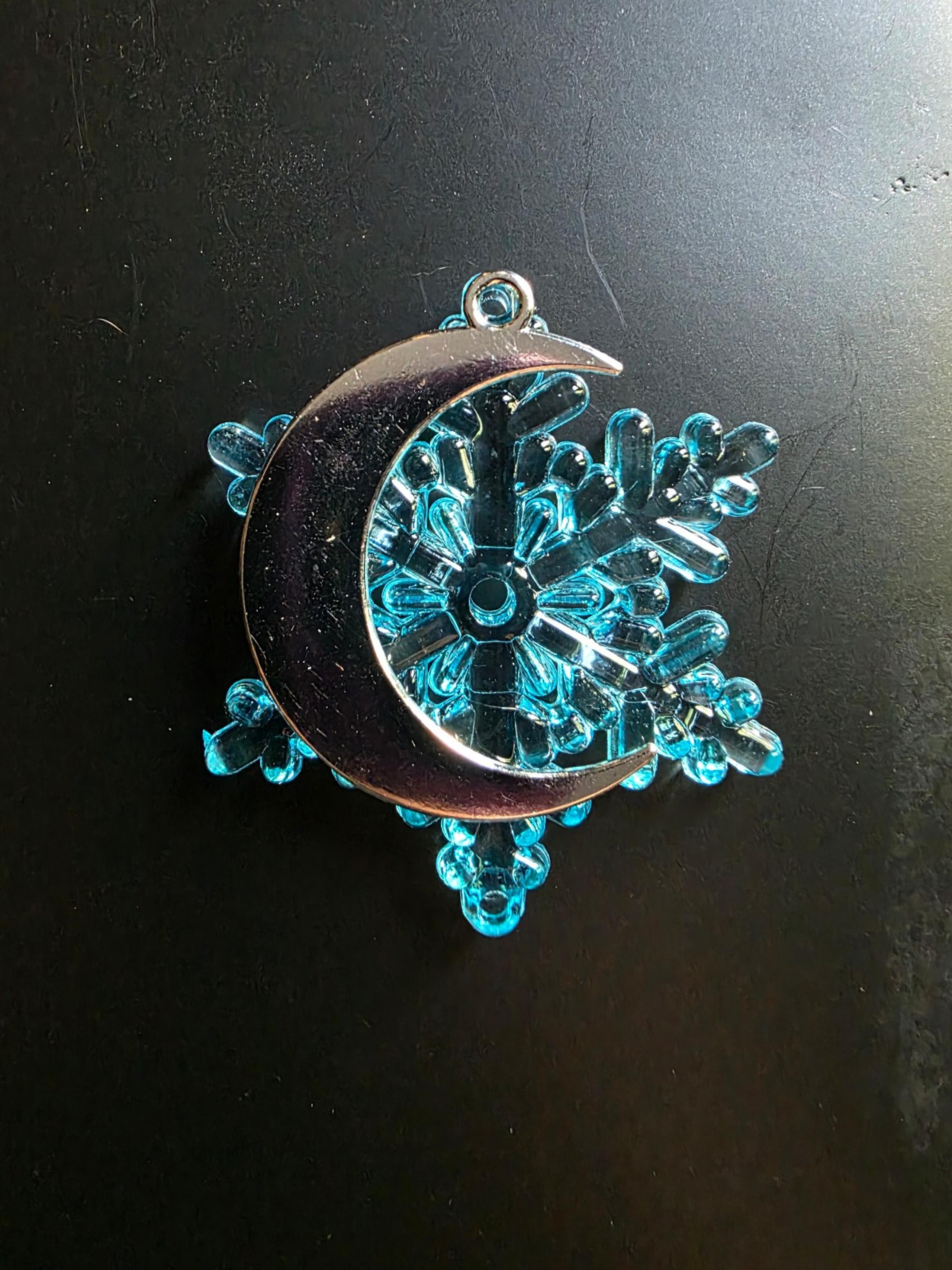 Luna Snow Cosplay moon and snowflake PENDENT ONLY