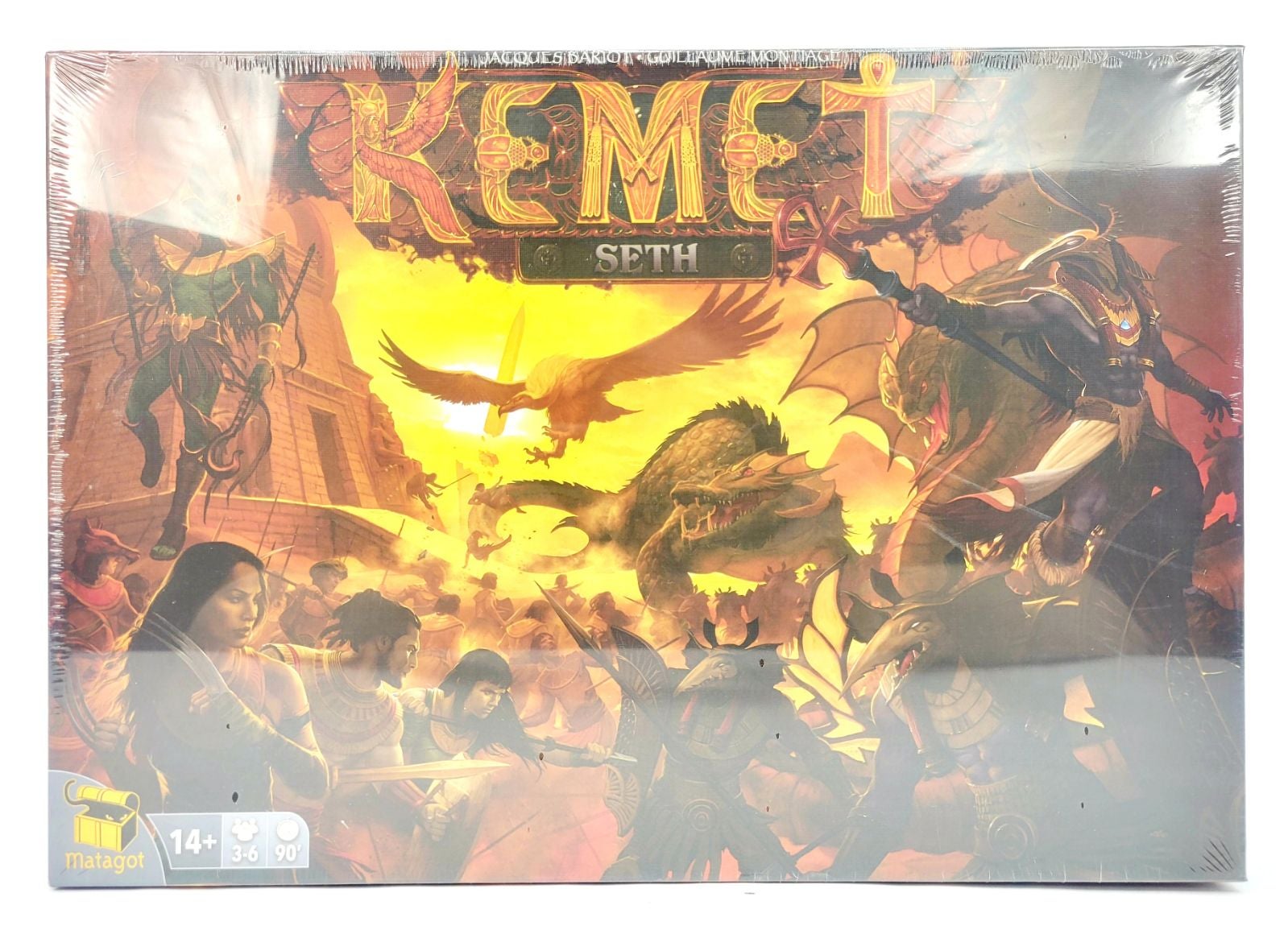 Kemet Board Game Seth Expansion (2018) | Matagot | New & Sealed