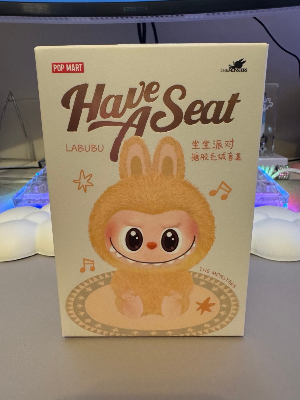 Have a seat Labubu - Hehe