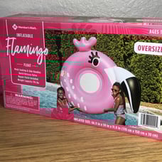 Flamingo Inflatable Adult Pool Float