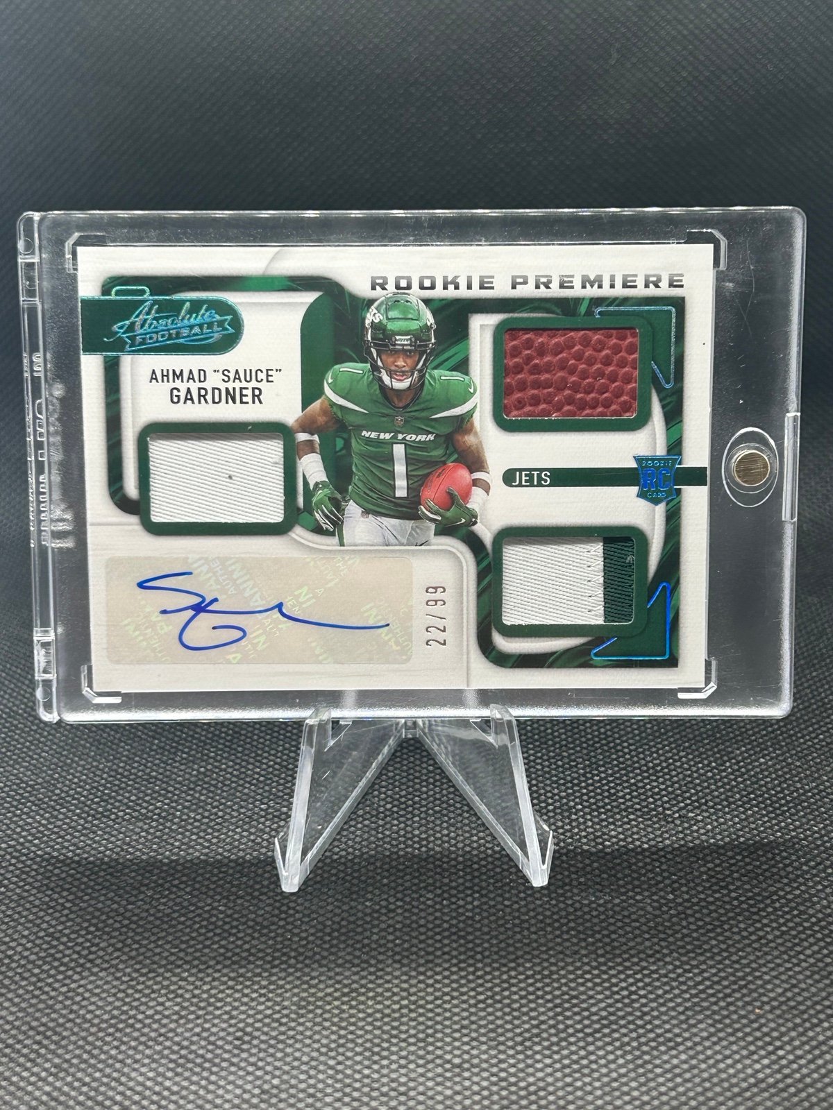 Ahmad “Sauce” Gardner Absolute Rookie Premiere