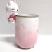 New Sanrio Hello Kitty Pink Ombre Bathroom Tumbler
