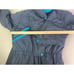 Vintage OSSI Skiwear Womens Size 10 Black Retro One Piece Snowsuit Ski Suit EUC