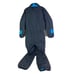 Vintage OSSI Skiwear Womens Size 10 Black Retro One Piece Snowsuit Ski Suit EUC