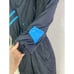 Vintage OSSI Skiwear Womens Size 10 Black Retro One Piece Snowsuit Ski Suit EUC