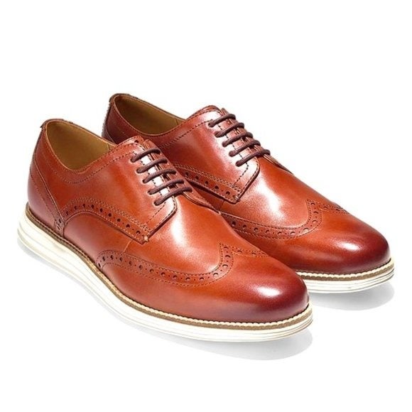 Cole Haan Grand Oxford Wingtip Brown NEW