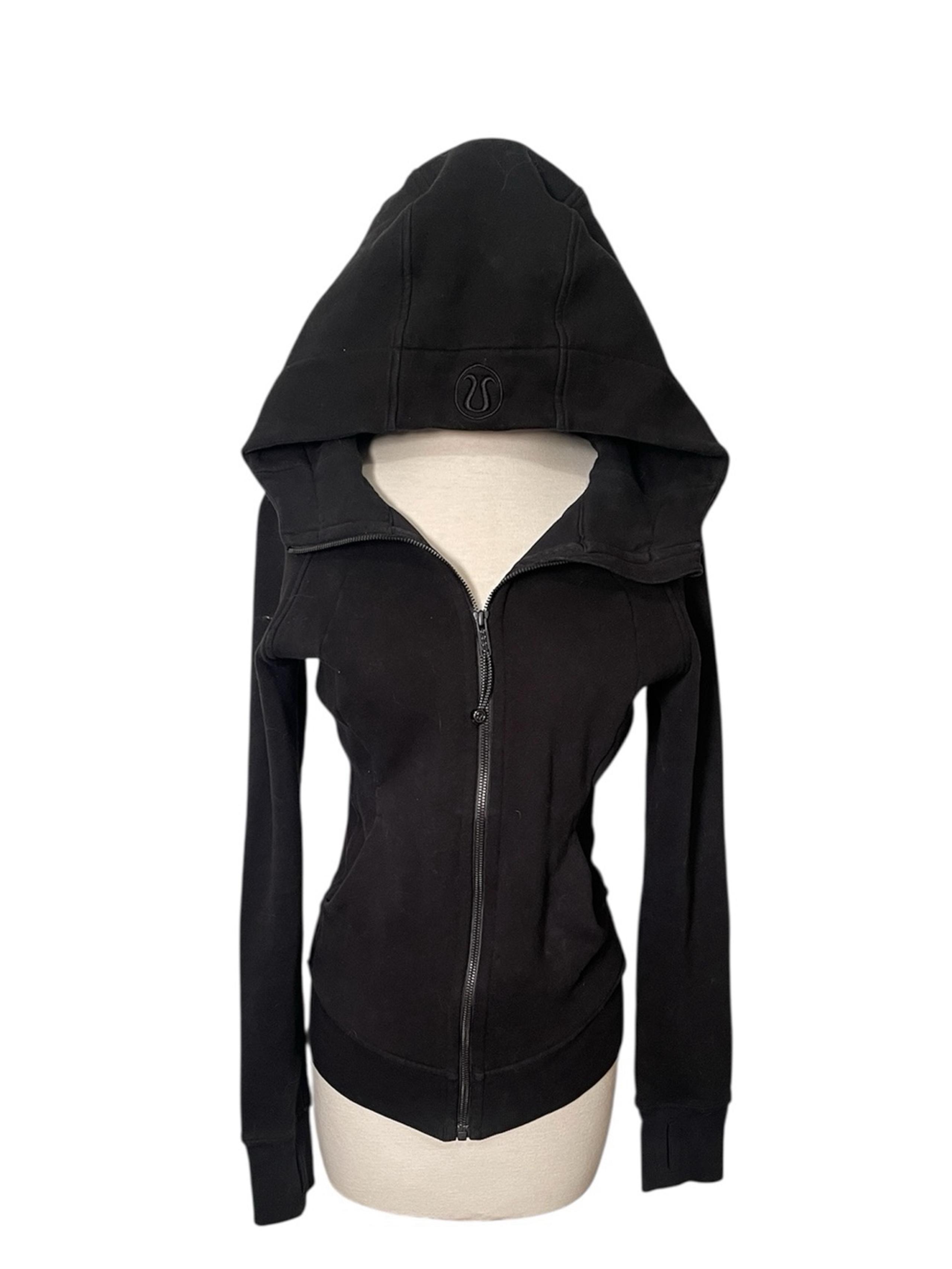 Lululemon Scuba Full Zip Black Hoodie