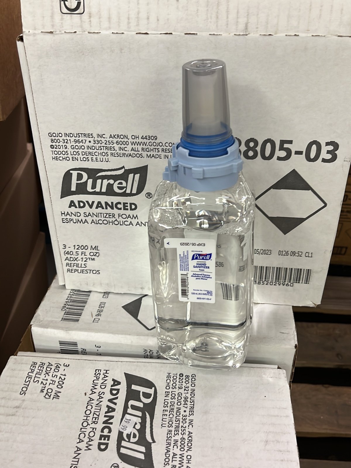 purell hand sanitizier foam refill