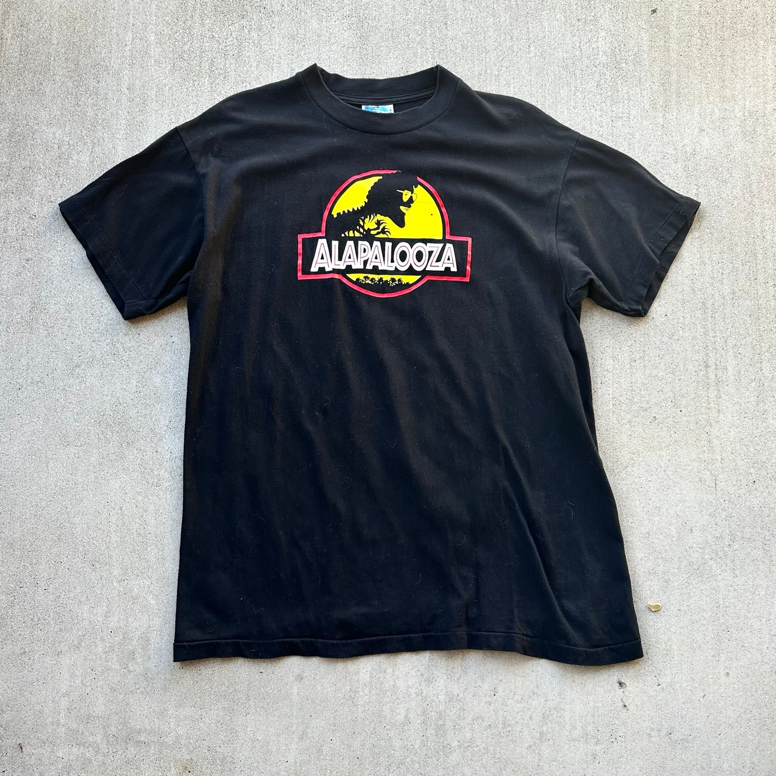 Vintage Weird Al Yankovic T Shirt 90s Jurassic Park Spoof Single Stitch