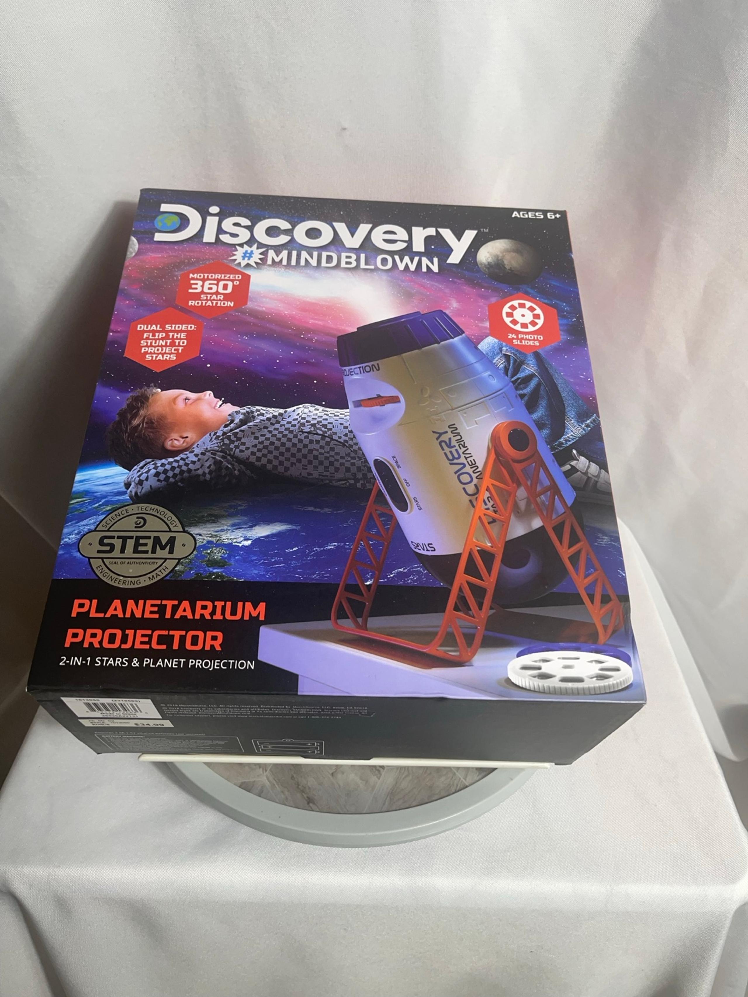 Discovery Mindblown Planetarium Projector Stars & Space Slides STEM 2019