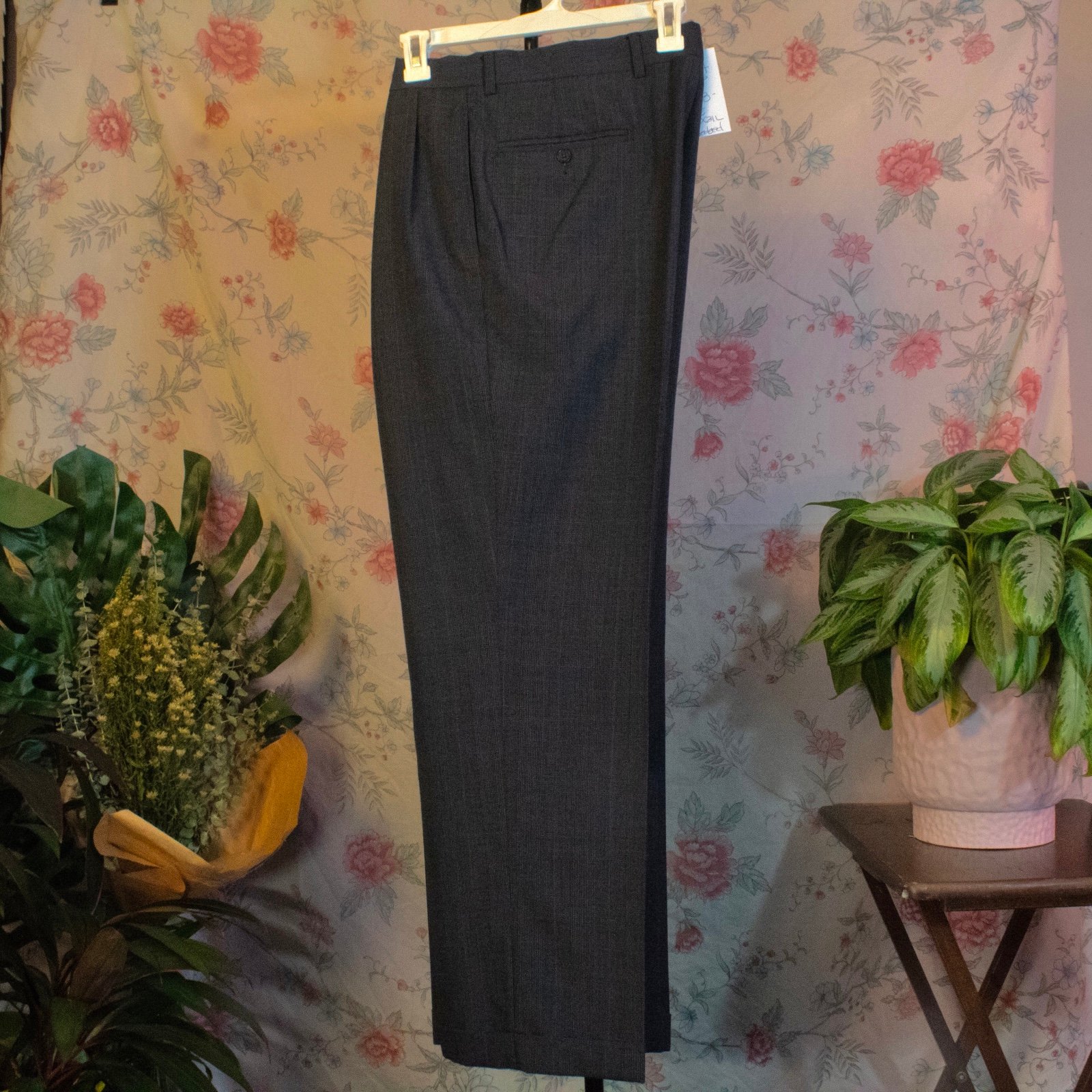 1960s Wool Suit Pants
