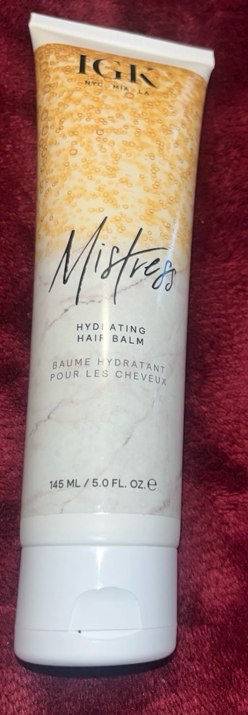 3 IGK Mistress Hydrating Hair Balm Anti Frizz 5 oz each. New