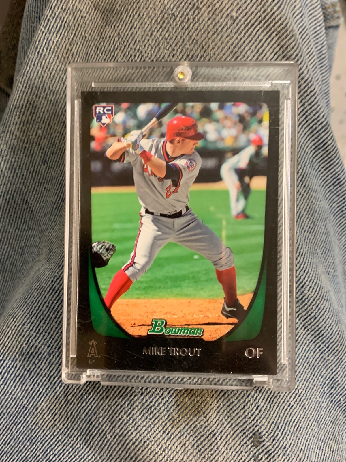 Mike trout 2011 bowman rookie