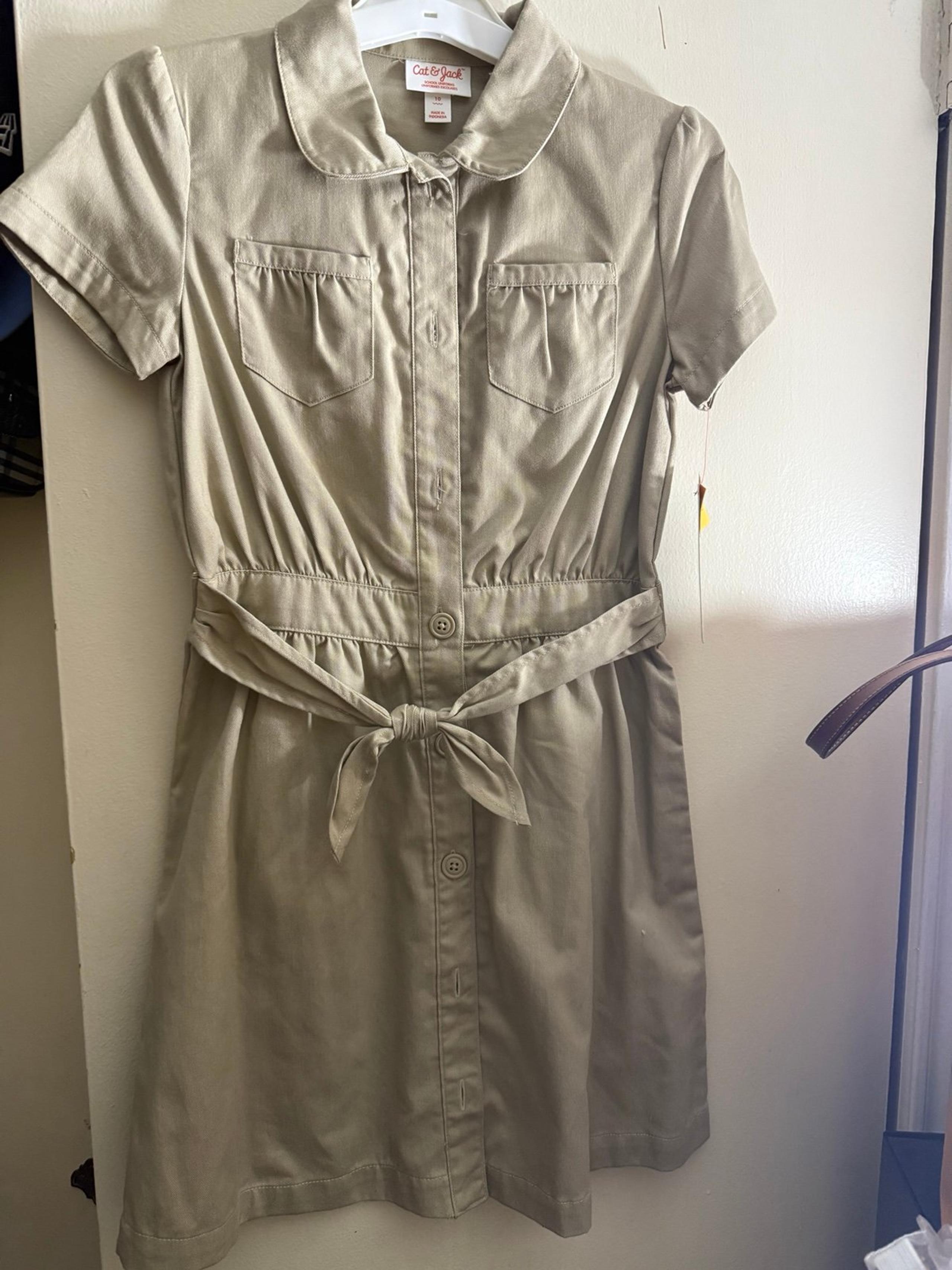 Girl School uniform dress Size10