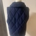 Kolisko Navy Quilted Down Vest, Size 3