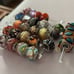 LOT of 15 Italian Murano Glass Charms, 16 Assorted Miscellaneous Beads PERFECT