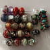 LOT of 15 Italian Murano Glass Charms, 16 Assorted Miscellaneous Beads PERFECT