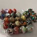 LOT of 15 Italian Murano Glass Charms, 16 Assorted Miscellaneous Beads PERFECT