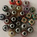 LOT of 15 Italian Murano Glass Charms, 16 Assorted Miscellaneous Beads PERFECT