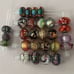 LOT of 15 Italian Murano Glass Charms, 16 Assorted Miscellaneous Beads PERFECT